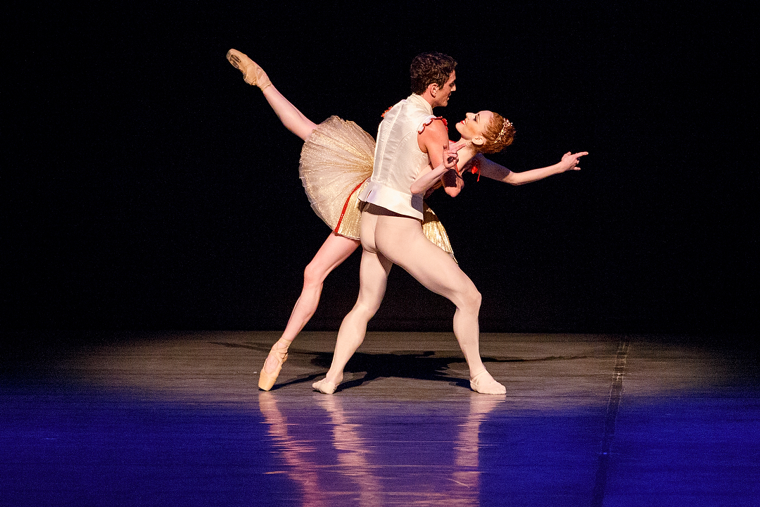 National Ballet of Canada, Jorma Elo's Pur Ti Miro, Lead Woman *&nbsp;Photo by Bruce Zinger