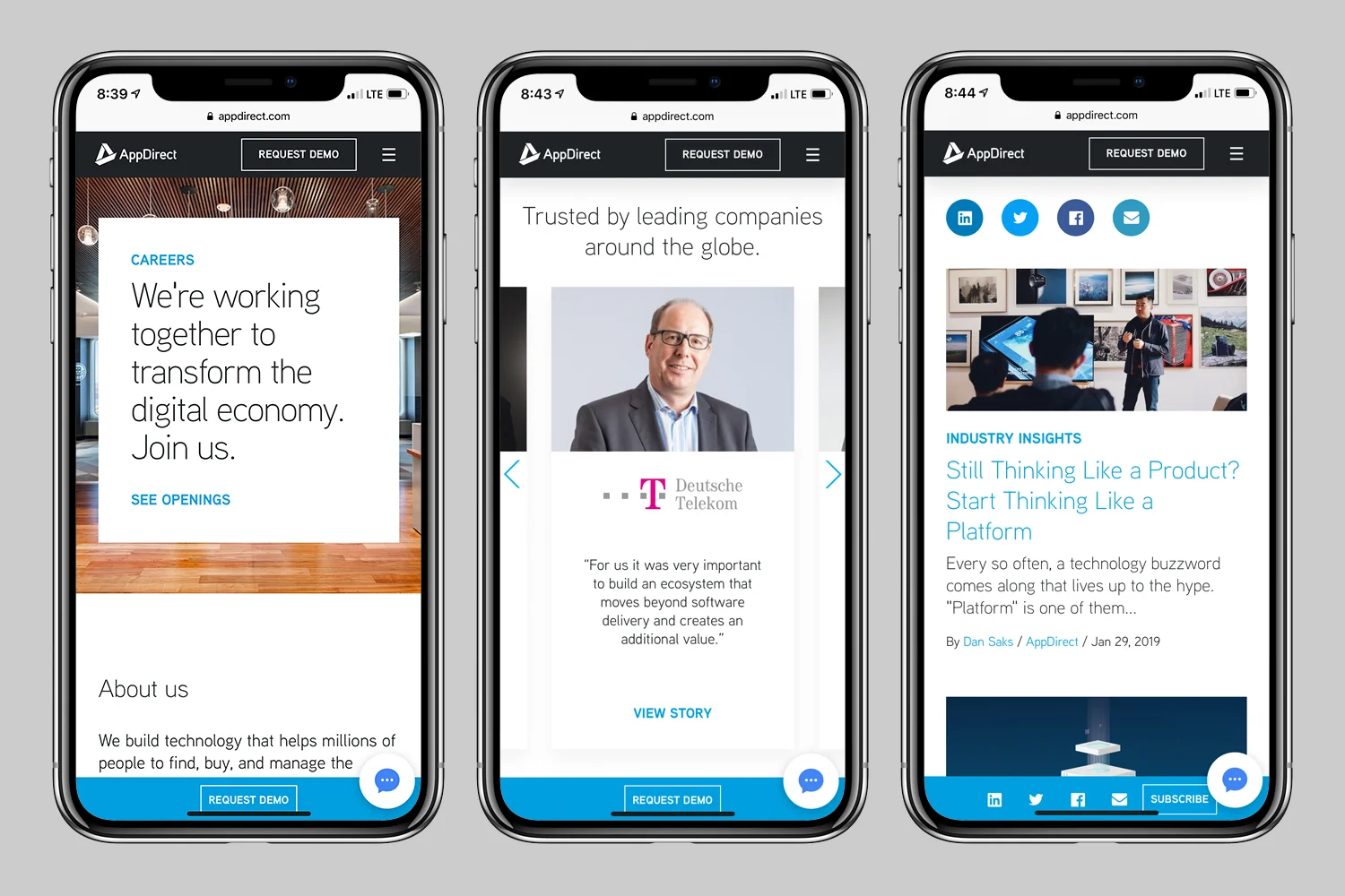 AppDirect.com | Art Direction and Design with Mathew Barnes