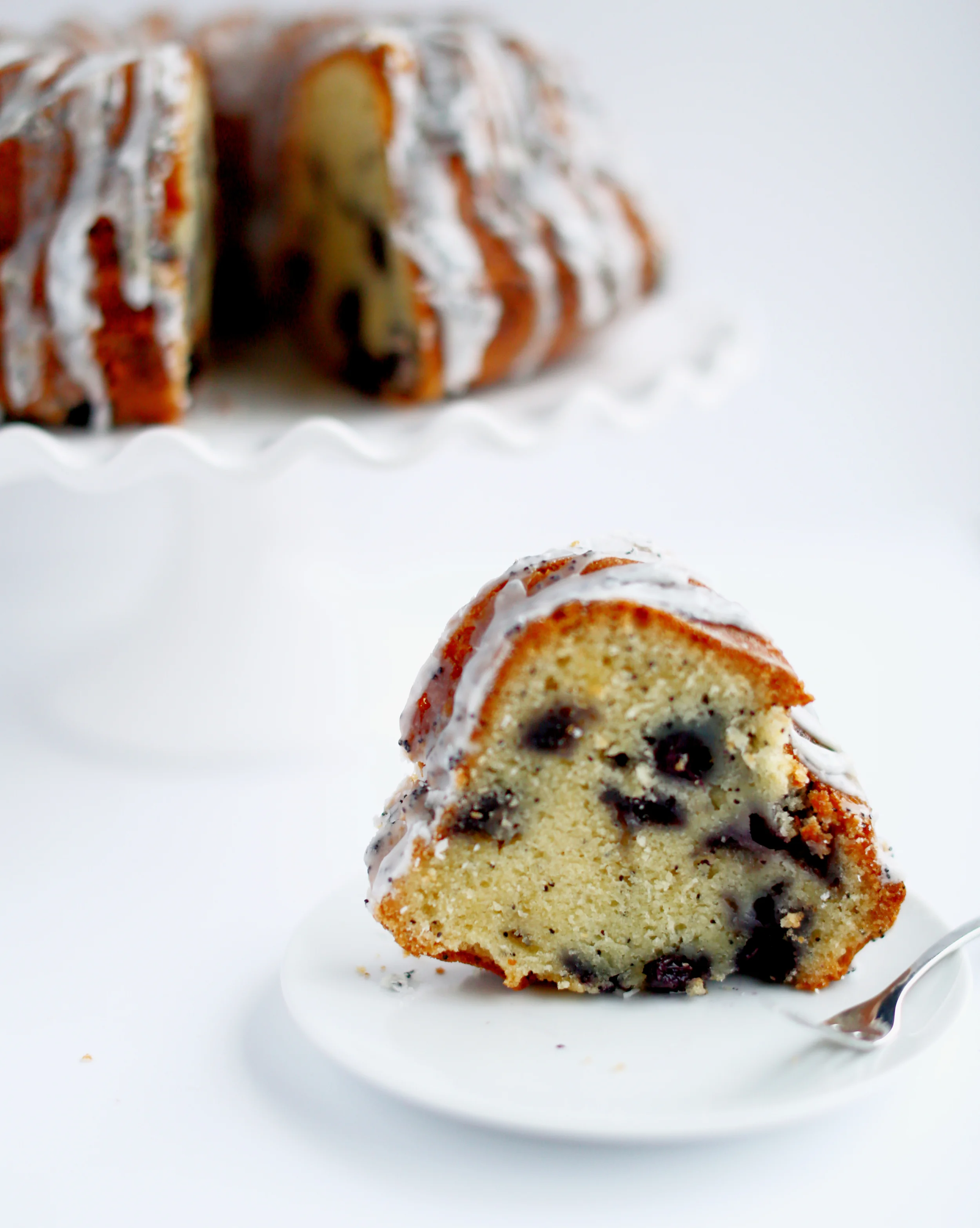 Blueberry Poppy Seed Bundt Cake + VIDEO!!