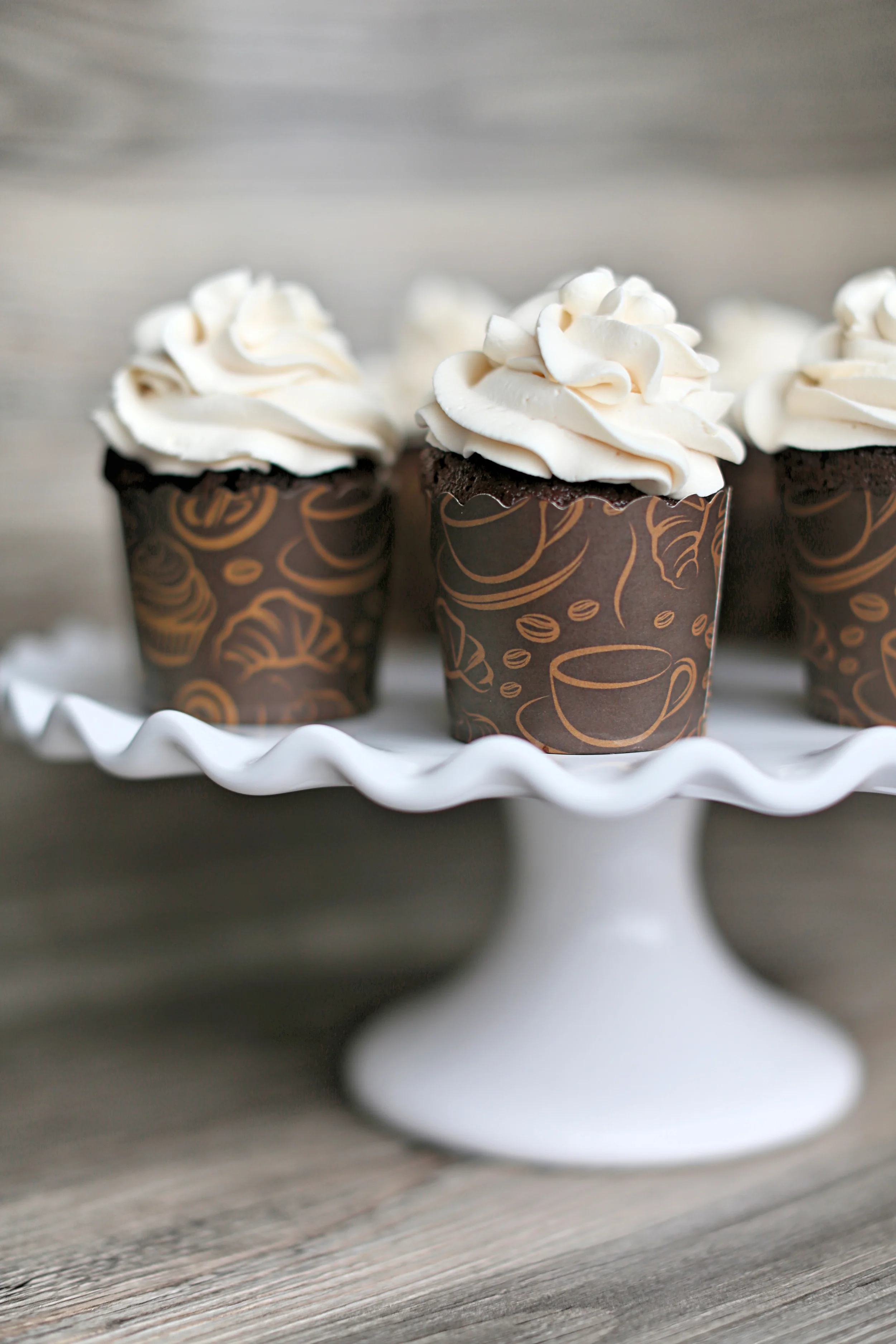 Chocolate Liqueur Chocolate Cupcakes