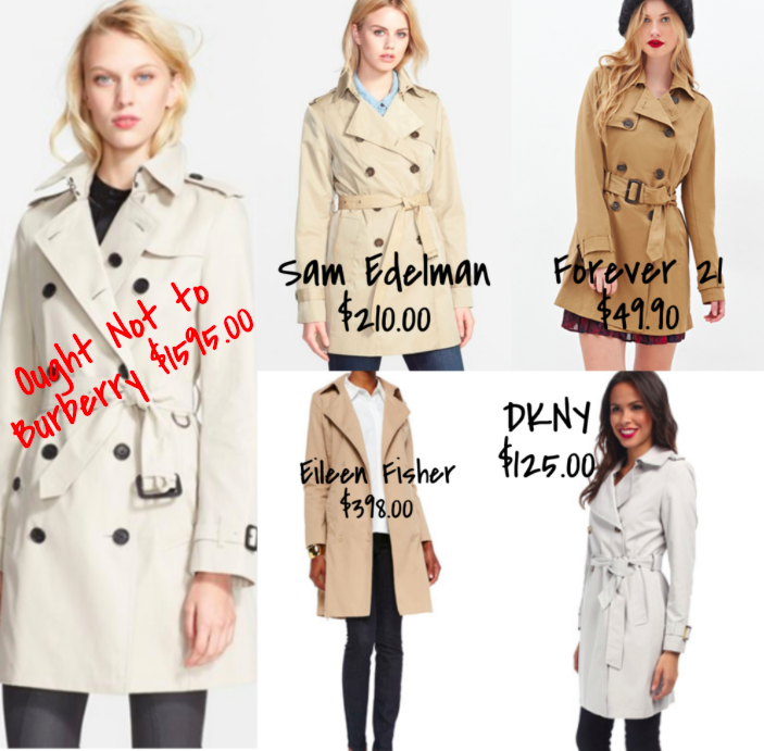 Ought Not To Trench Coats Truffles And Trends Trench Coats Truffles, Why Burberry Trench Coat So Expensive