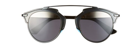 Dior black round sunglasses