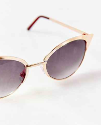 Urban Outfitters cat eye metal sunglasses