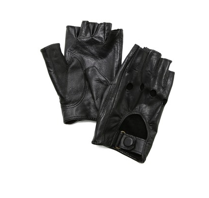 Shopbop leather fingerless gloves
