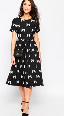 Asos Midi Butterfly dress