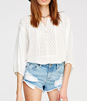 FOREVER 21 DENIM SHORTS