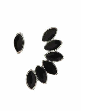 Topshop black earcuff set