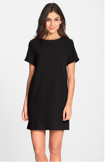 Felicity and Coco black shift dress