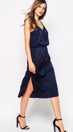 Y.A.S. navy evening dress
