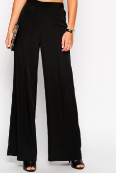 flowy black pants Asos