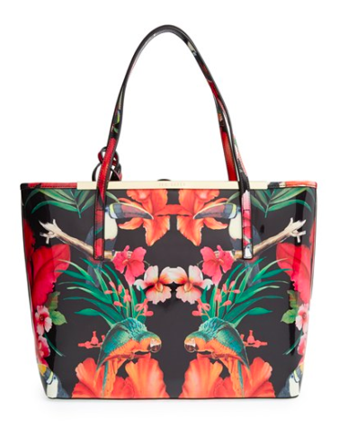 Ted Baker floral tote bag