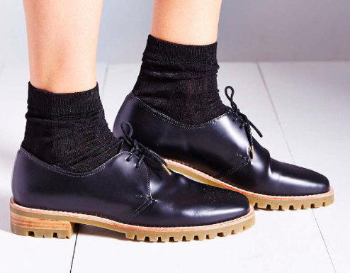 Urban Outfitters Navy Oxfords