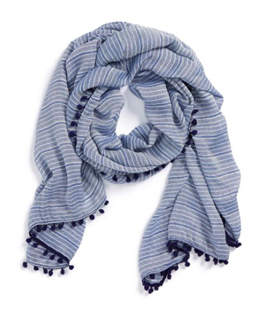 halogen striped scarf