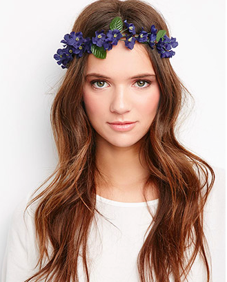 Forever 21 floral headcrown