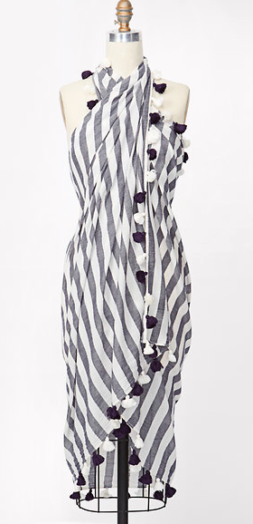 Ann taylor striped wrap