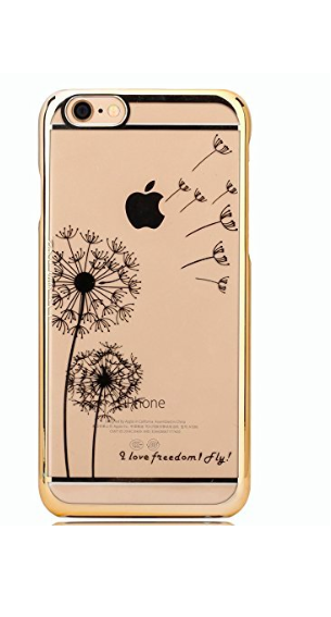 Floral transparent iphone 6 case