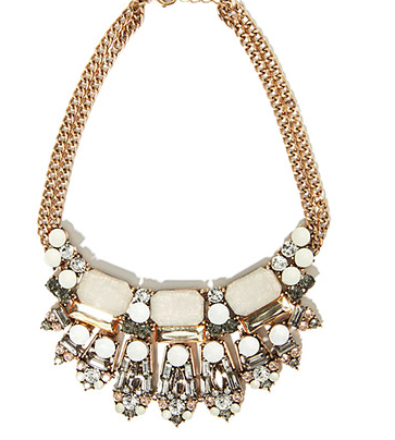 Forever 21 stone stament necklace