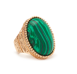 Forever 21 green cocktail ring