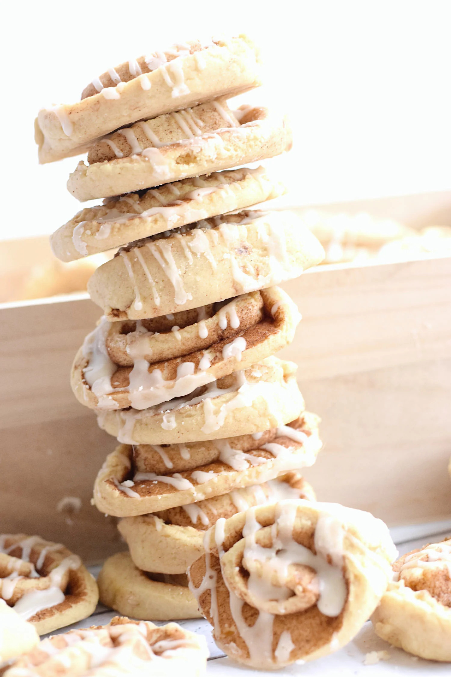 Cinnamon Roll Cookies + Video