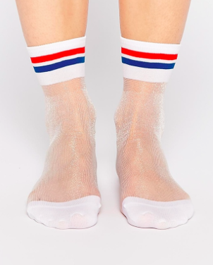Monki sheer socks