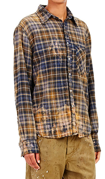 Axel flannel button down