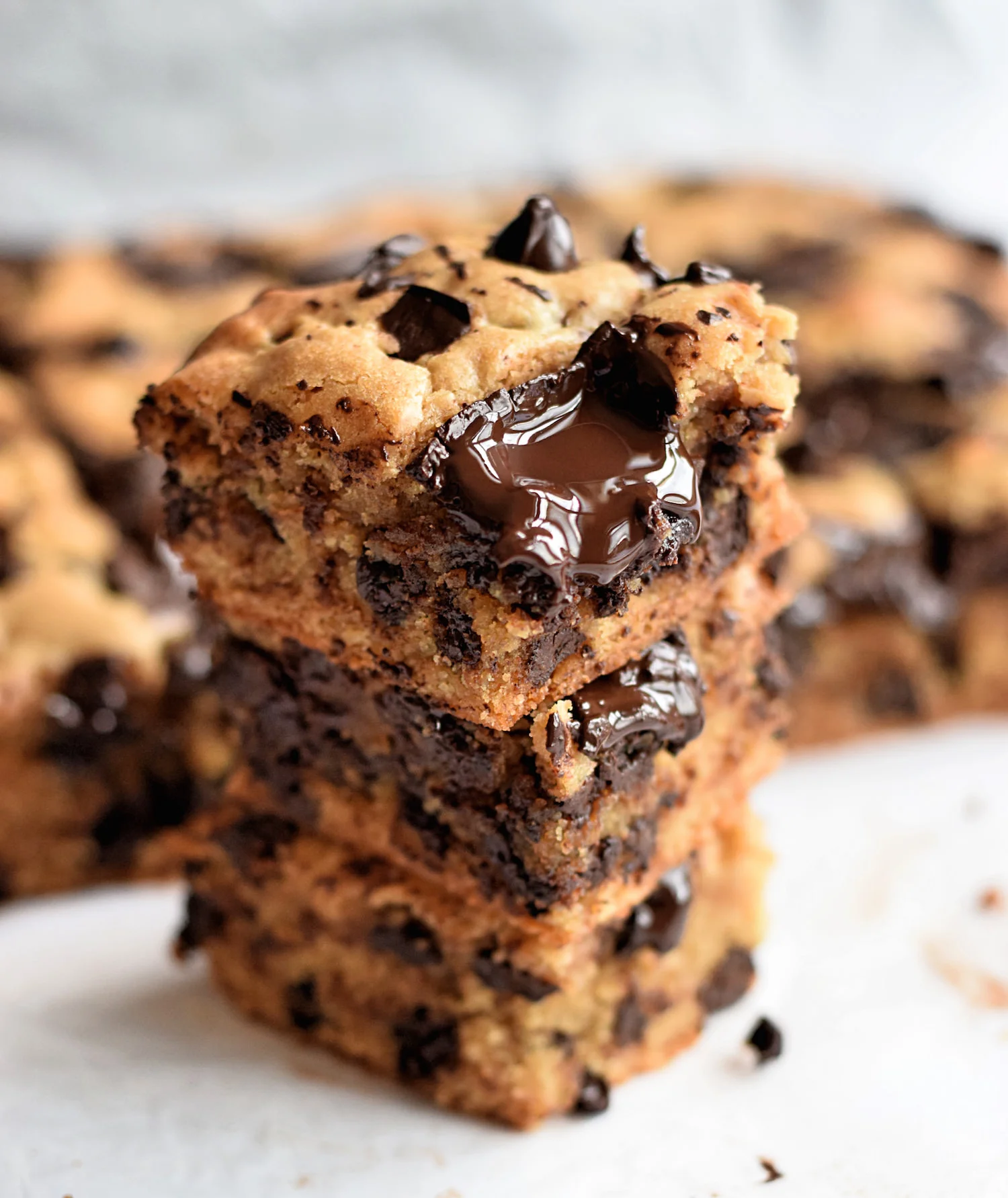Soft and Gooey Peanut Butter Bars