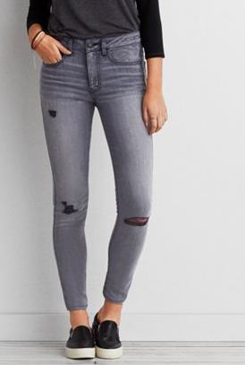 AE grey jeans