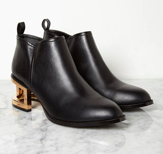 Forever 21 cut-out heel boot