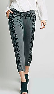 Free People grey trousers