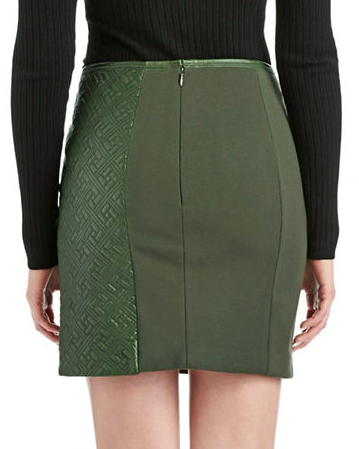 Catherine Maladrino leather skirt