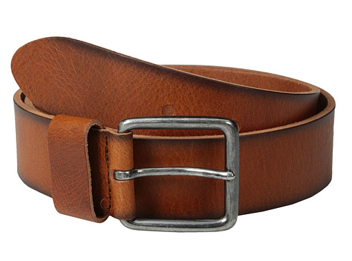 Cowboys leather belt