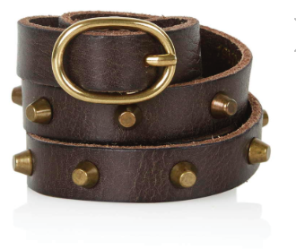 Topshop studded leather belt