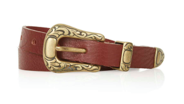 Tiptop western skinny belt