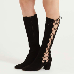 Topshop tall lace up boots