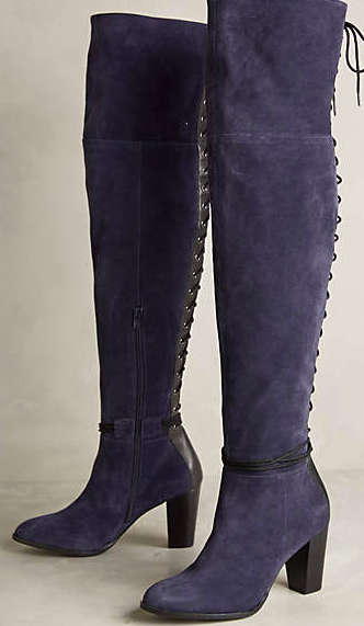 Anthropologie lace up boots