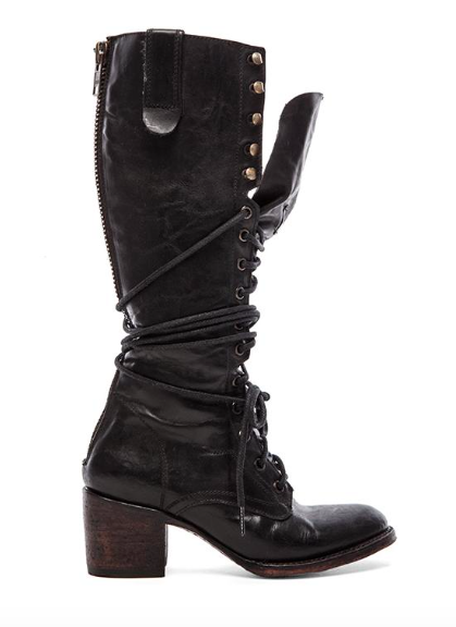 Revolve Clothing lace up boots