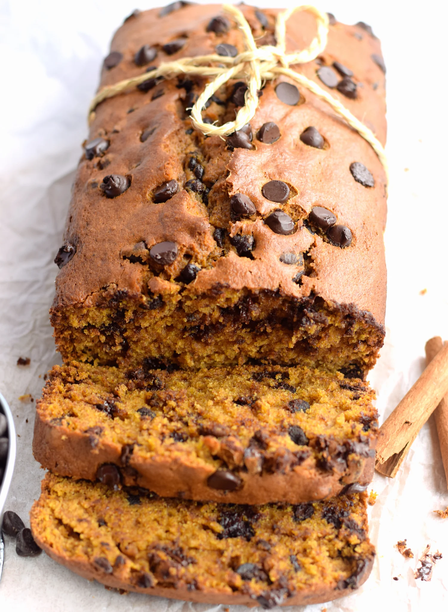 Pumpkin Chocolate Chip Bread