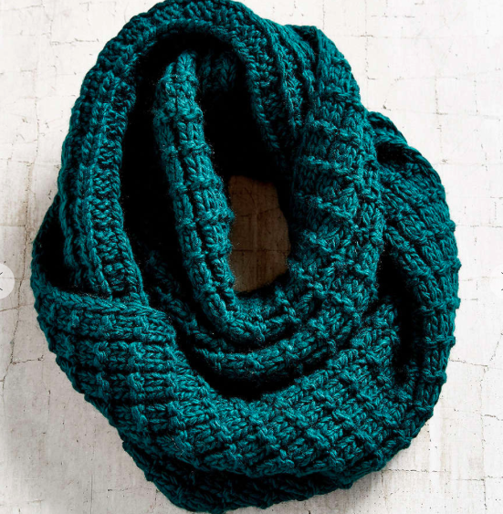 Urban Outfitters chunky eternity scarf