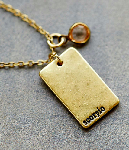 Urban Outfitters zodiac necklace