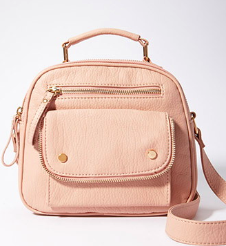 Forever 21 zippered small satchel