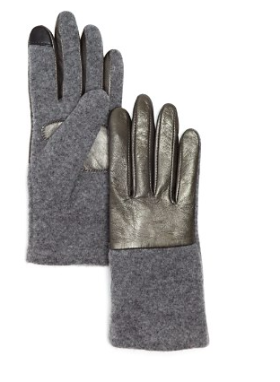 Echo leather tech gloves