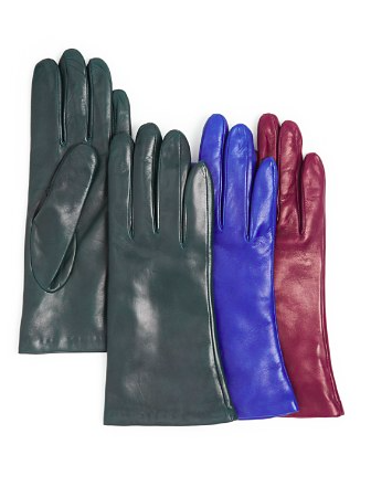 Bloomingdales 2 button leather gloves
