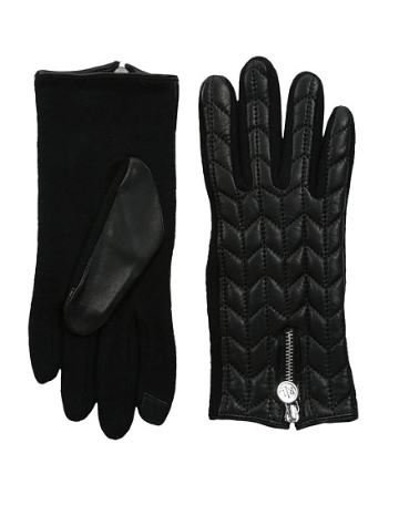 LAUREN by Ralph Lauren RLL Logo Zipper Touch Glove