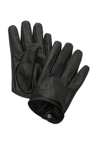 Carolina Amato Short Leather Gloves