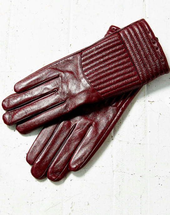 Urban Outfitters leather gloves