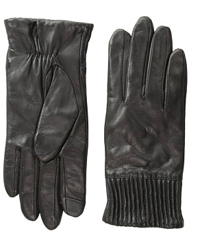 Echo Design Echo Touch Leather Ruched Cuff Glove