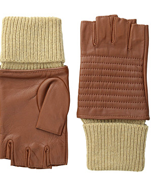 LAUREN by Ralph Lauren Channel Quilted Biker Glove