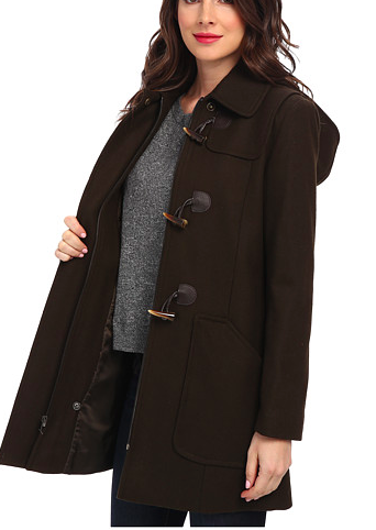 Larry Levine Wool Duffle Coat