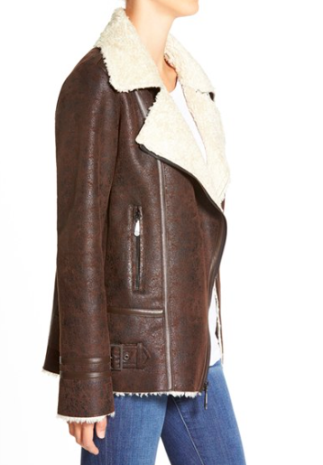 Vince Camuto Faux Shearling Jacket