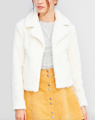 Forever 21 shearling jacket